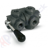 hydrocap category 6 way hydraulic diverter valve thumb