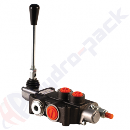 product 80 liter monoblock control valve, P80 , one spool , G 1/2" , open center spool image thumb