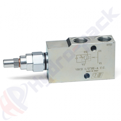 product Single overcenter valve, VBCD SE A CC , 60 L/min, G 1/2" image thumb